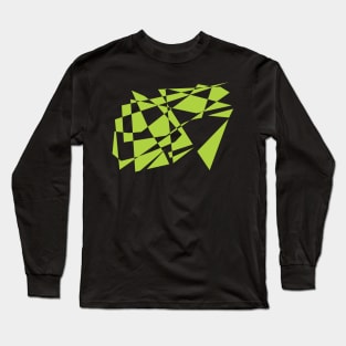 Polygonal Collage (2) Long Sleeve T-Shirt